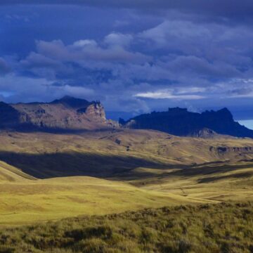Sierra Baguales en la Patagonia: 70 millones de años de historia