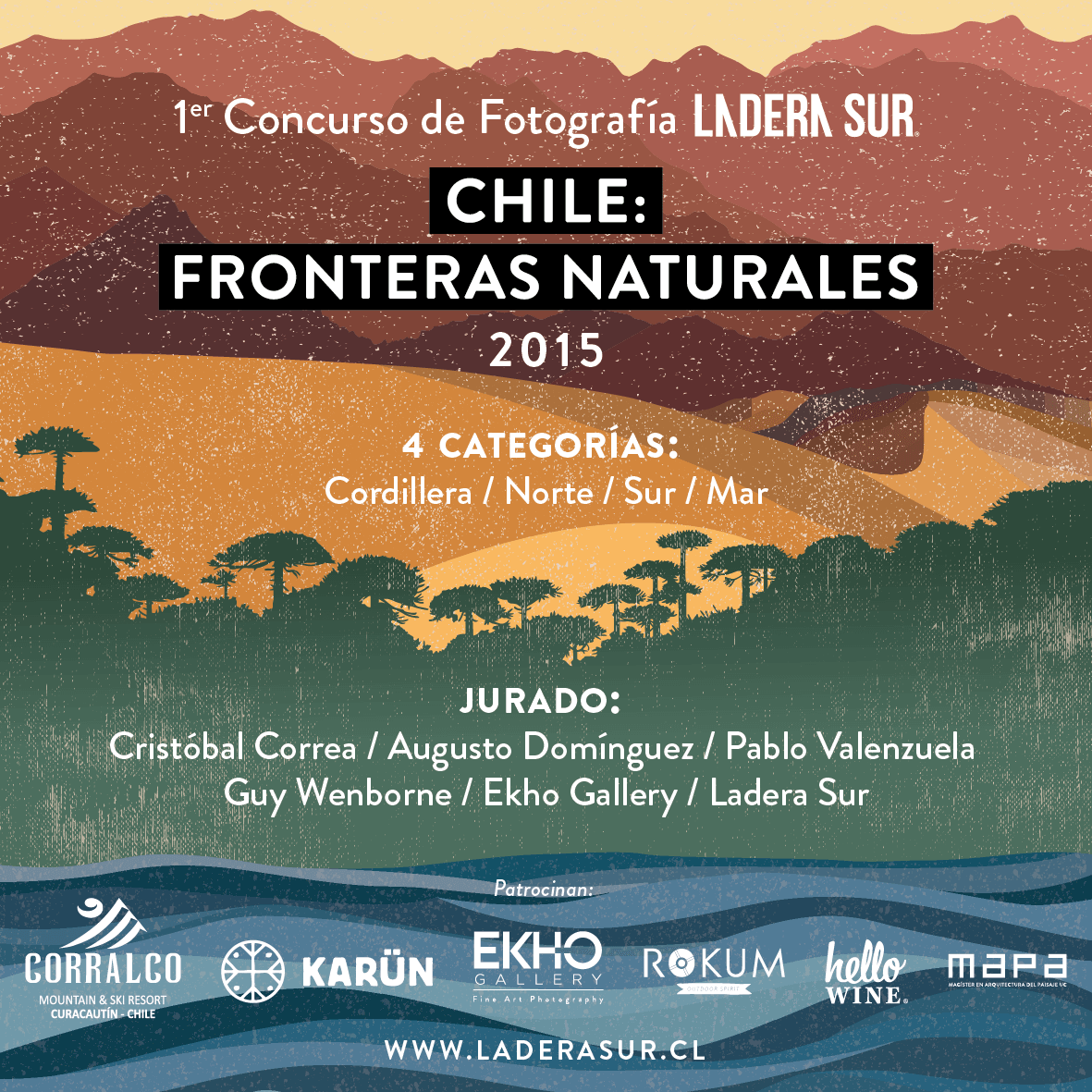 Bases Primer Concurso de Fotografía «Chile: Fronteras Naturales» 2015 – ¡Todos a Participar!