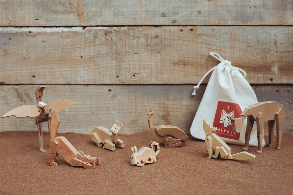 ¡Llega a LS «Salvaje»! una marca de juguetes de madera que pone en valor la flora y fauna de Chile