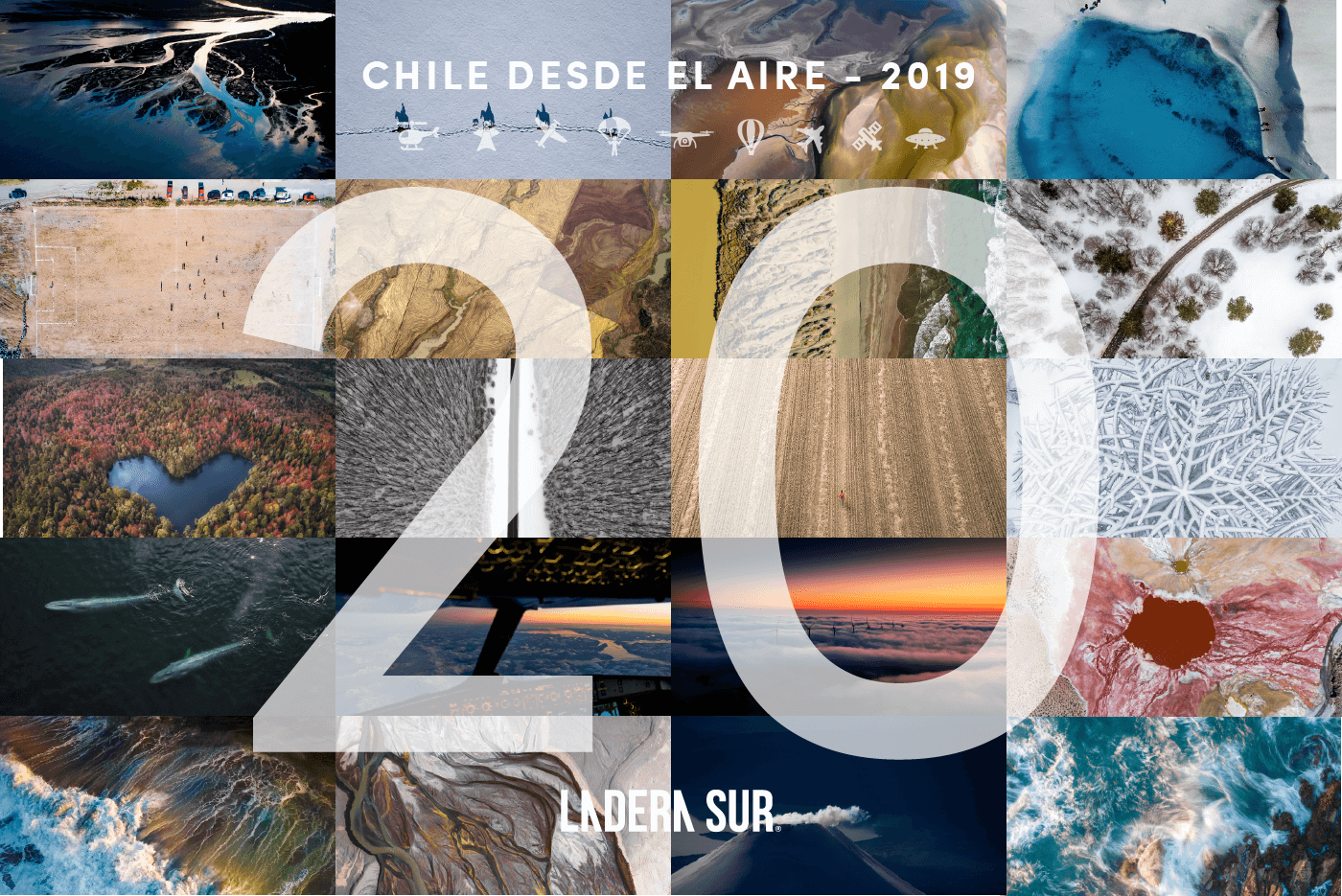 ¡Todos a votar! Las 20 mejores fotos del concurso «Chile desde el Aire» 2019