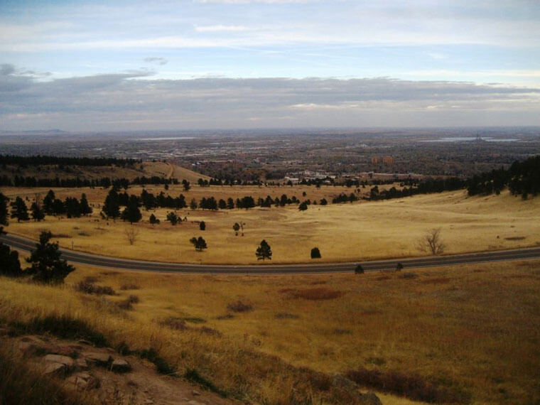 El Mesa Traill en Boulder, Colorado, es uno de los circuitos más populares para practicar trail running en la región. ©Victoria García