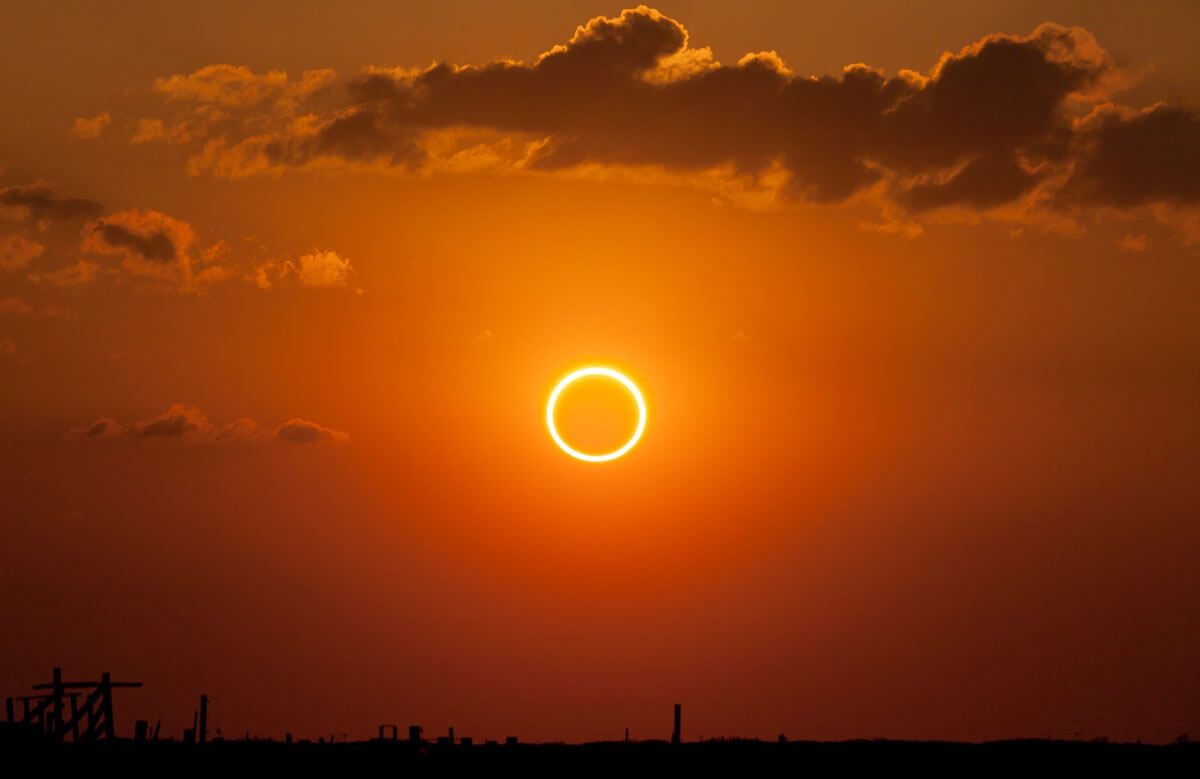 El espectacular eclipse de sol que podrá verse este domingo en Chile