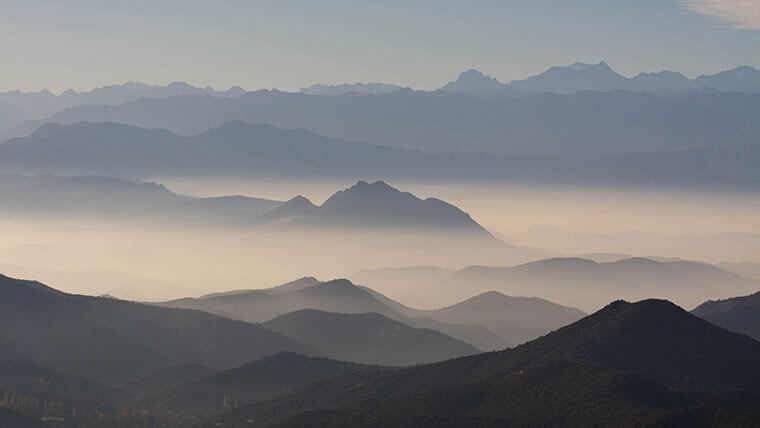Vista desde cerro El Roble ©Pablo Trincado