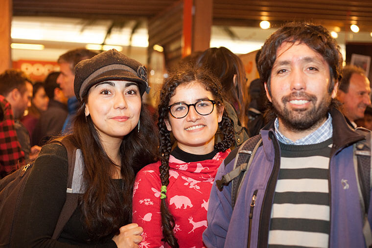 Giovani Gonzalez, Marisol Oporto y Alejandro Huerta.