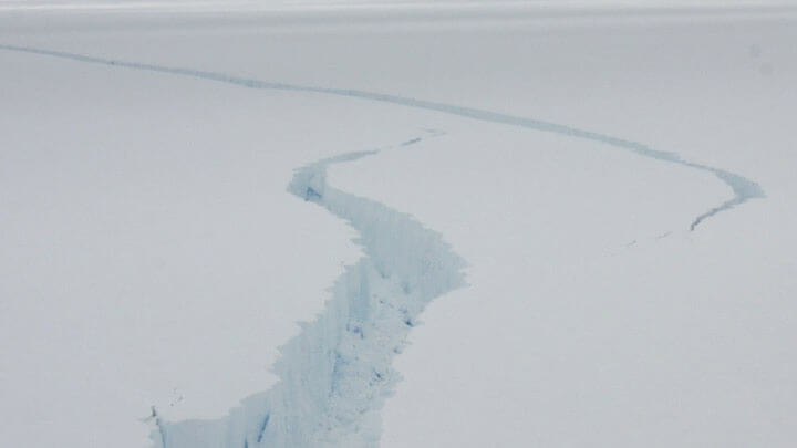 ¿Chasing ice? Qué pasará con el gigantesco iceberg desprendido en la Antártica