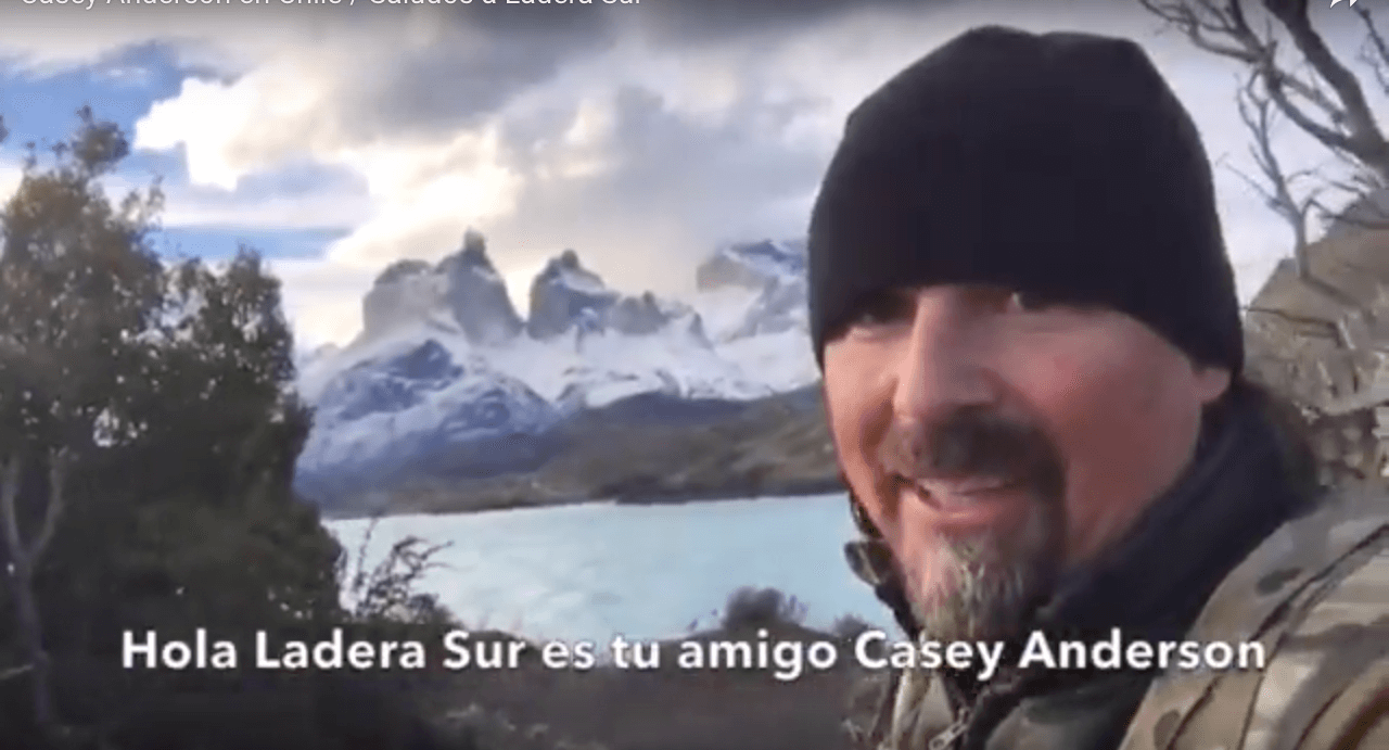 Casey Anderson, el destacado naturalista estadounidense prepara nuevo proyecto en Chile