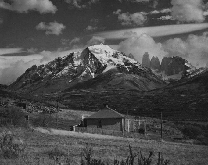 Torres del Paine en 1930, cortesía de Enterreno.