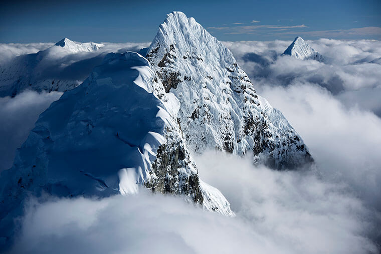 Cordillera de Huayhuash, Perú, de Guy Wenborne.  Una de las fotografías que estarán presentes en la exposición.