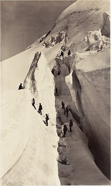 Ascenso del Mont Blanc (1860) ©Auguste-Rosalie