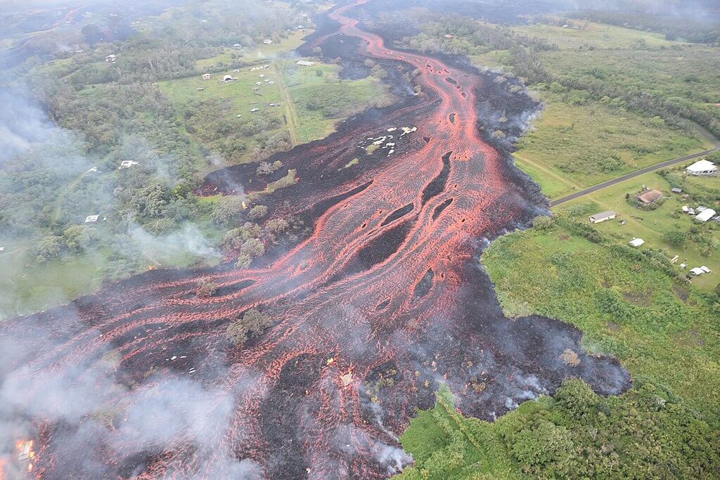 Impresionantes fotografías de la erupción del volcán Kilauea en Hawaii