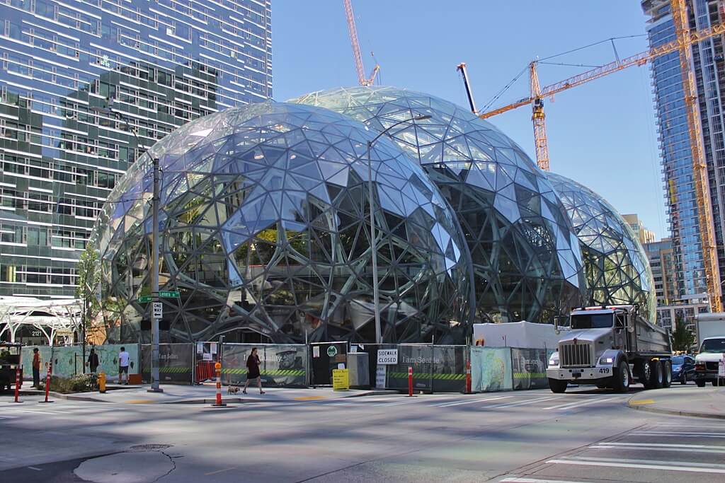 The Spheres: el moderno invernadero que sorprendió a Seattle