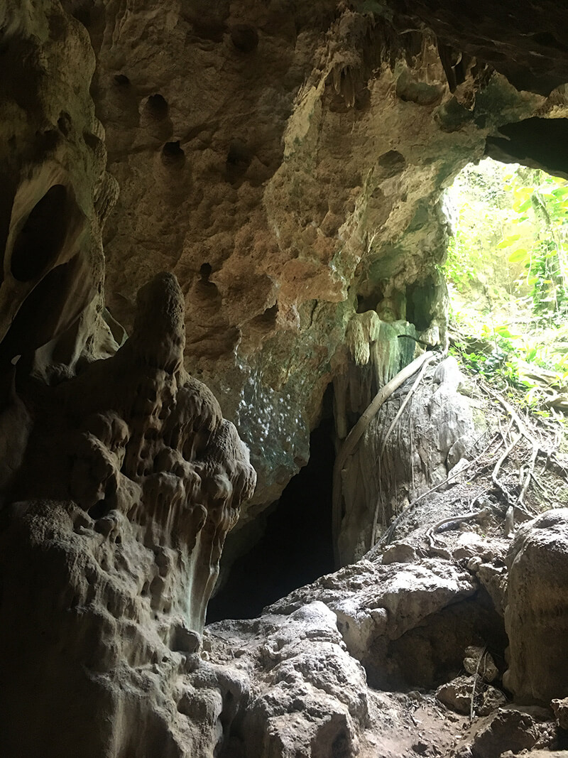 Cacibajagua es la cueva mítica de donde emergieron los primeros taínos ©Andrea Espinoza