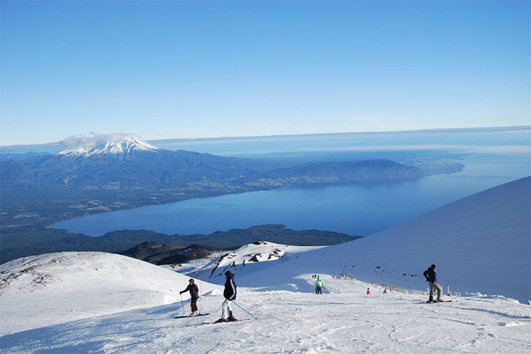 ©Centro de Ski volcán Osorno