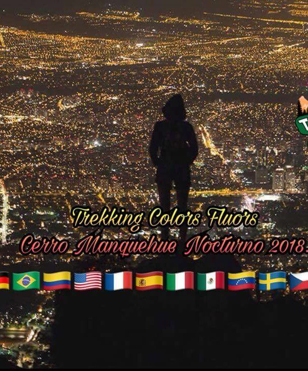 Trekking Colors Fluors Cerro Manquehue Nocturno 2018