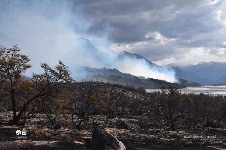 Alcalde de Cochrane sobre incendios forestales: «Está absolutamente descontrolado»