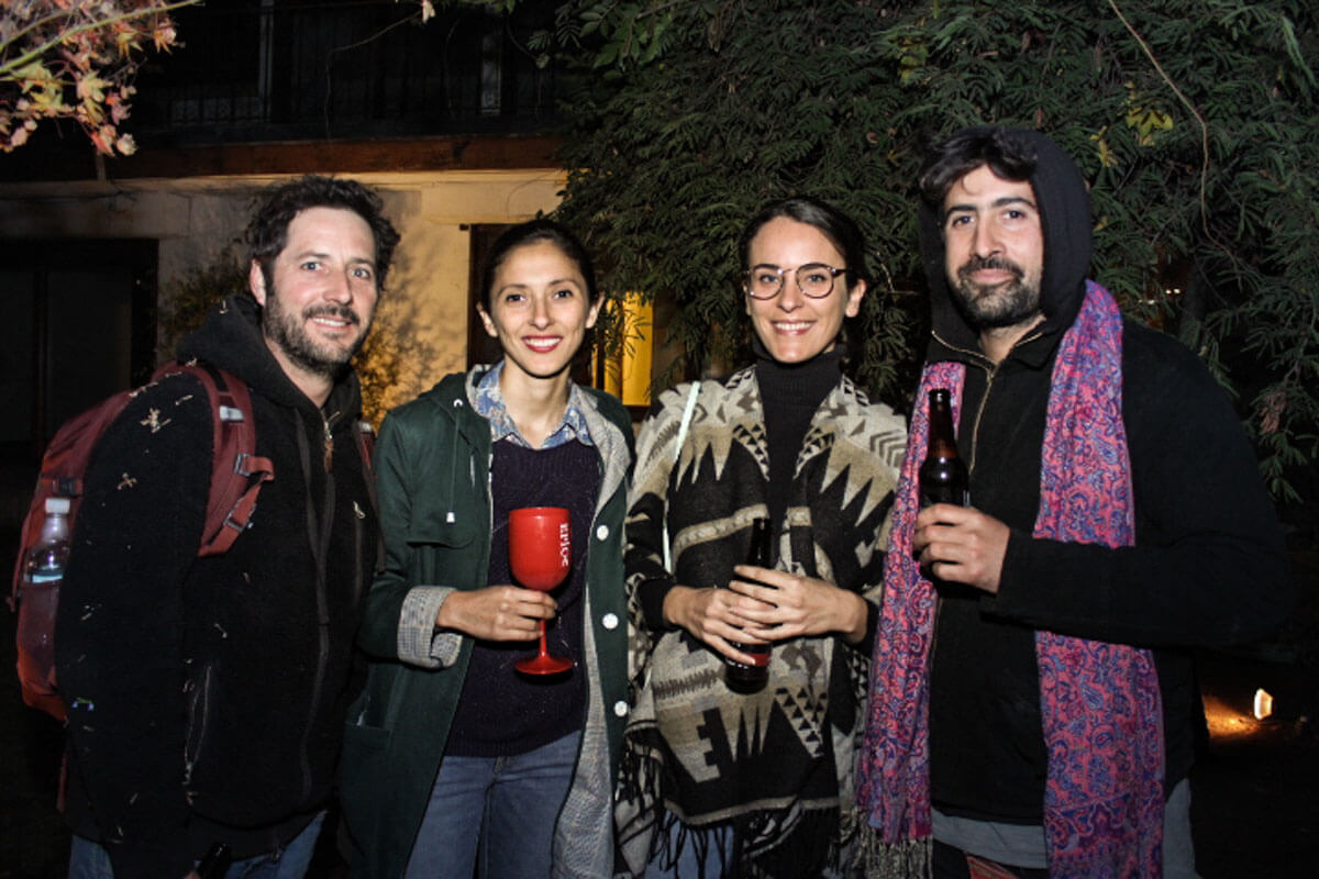 Max Velasco, Maria José Pedraza, Javiera Ide y Nicolás Amaro