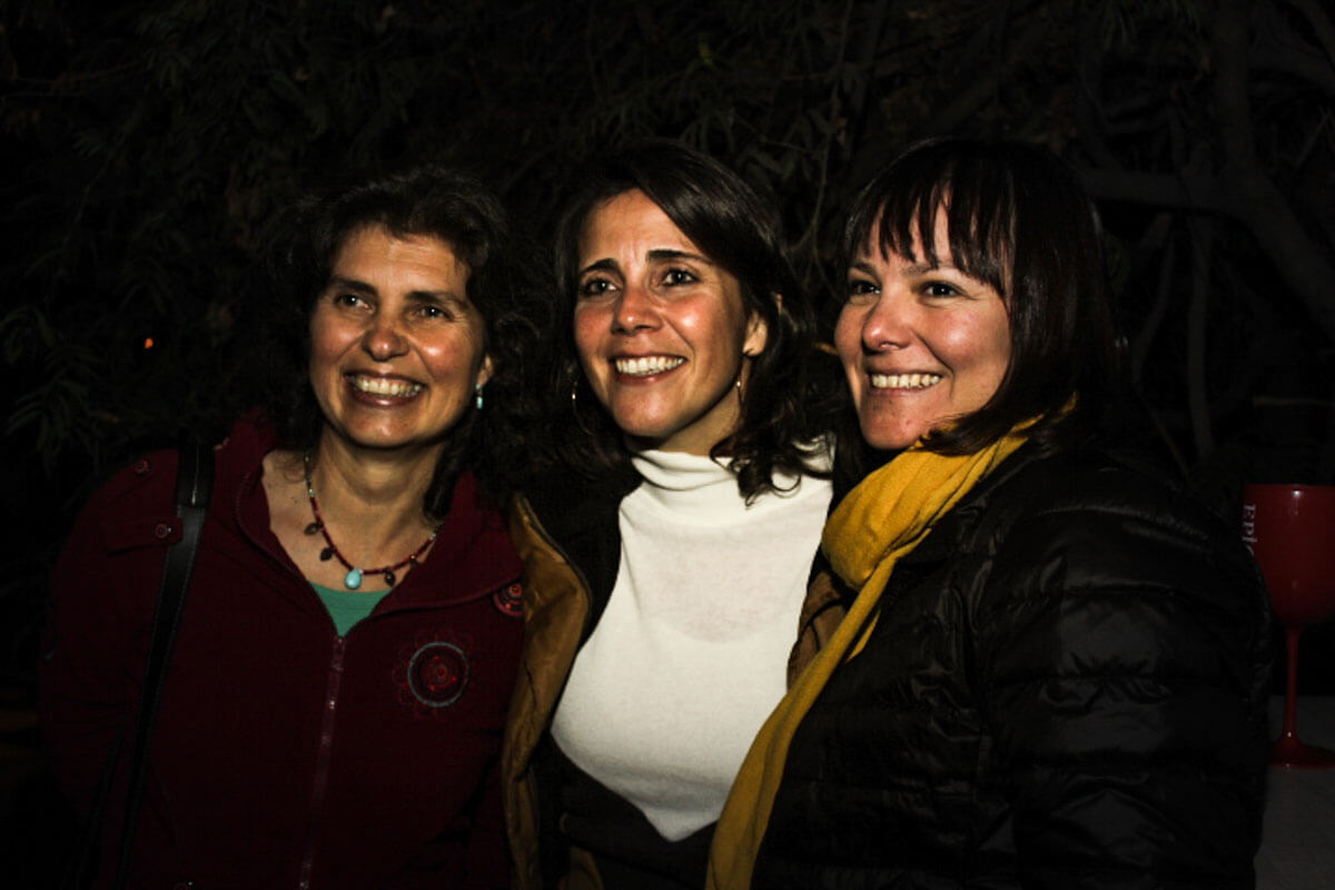 Daniela Castro, Alejandra Saenz, y Maria Paz Rivas