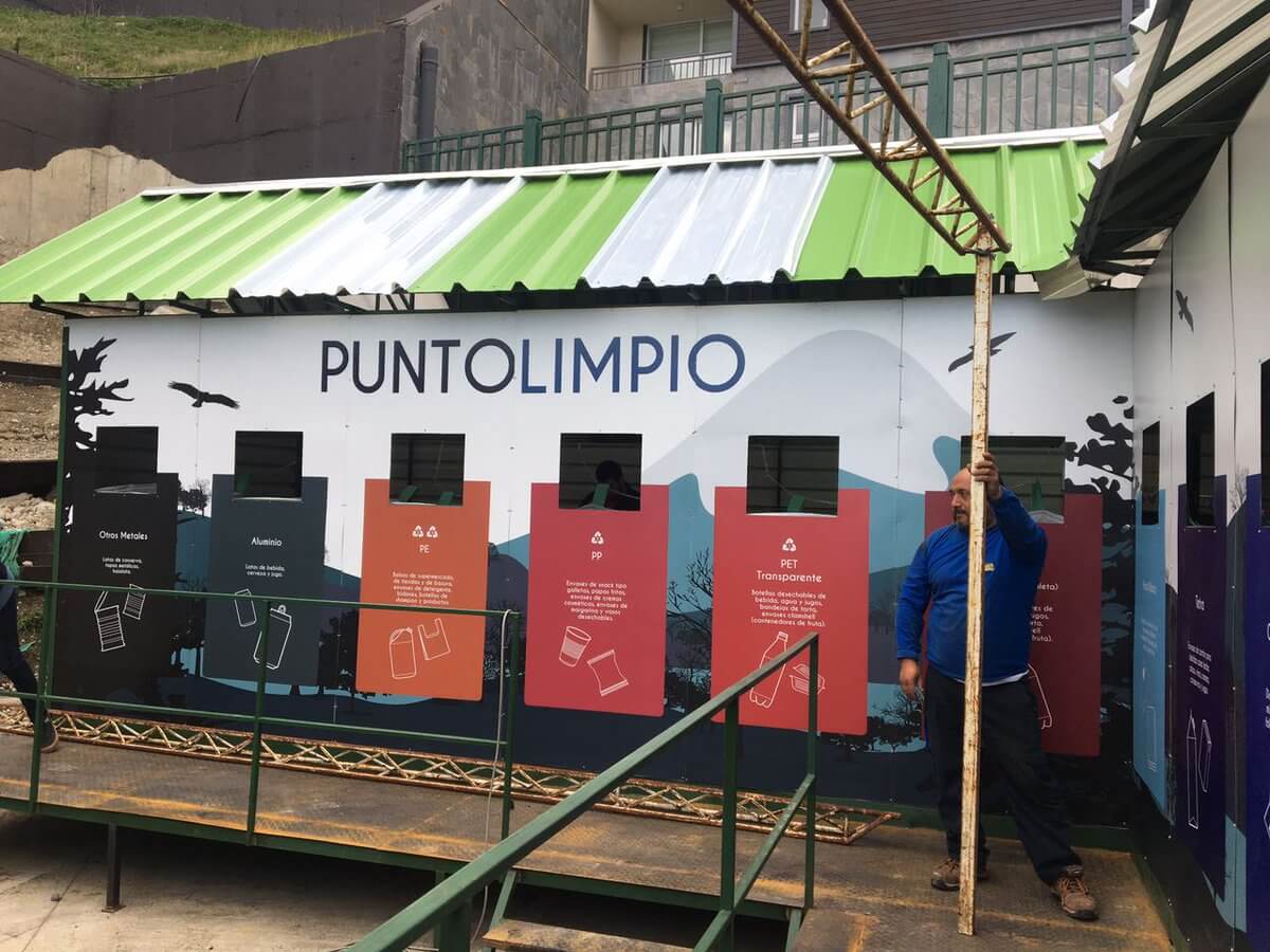 Primer punto limpio en Puerto Varas recuperó casi 160 toneladas de residuos en su primer año