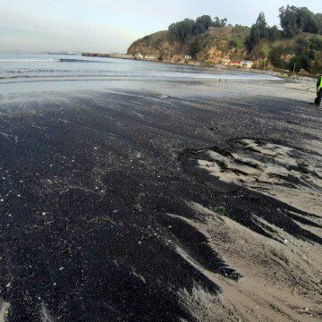 Nuevo varamiento de carbón evidencia la vulnerabilidad de la Bahía de Quintero