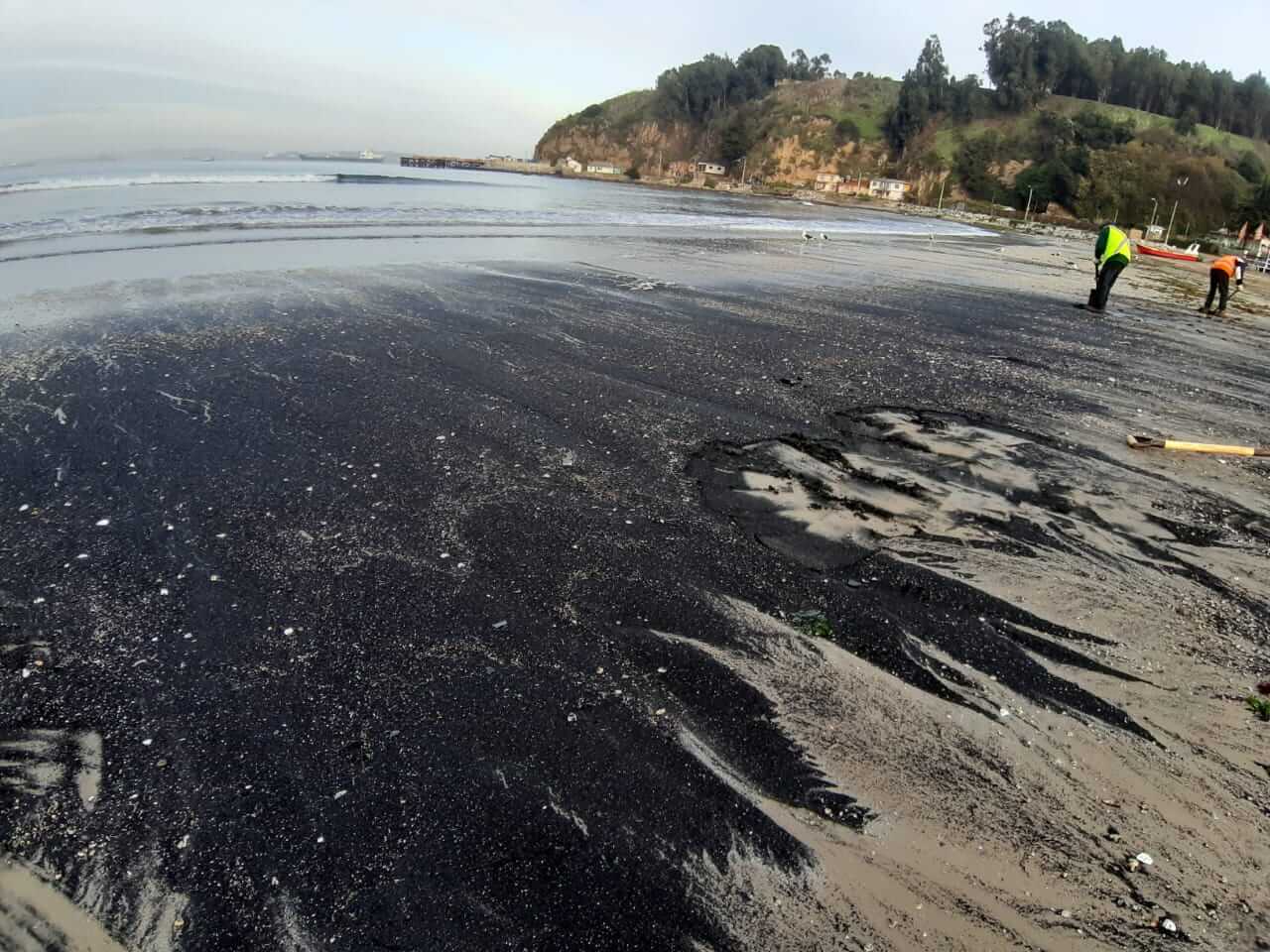 Nuevo varamiento de carbón evidencia la vulnerabilidad de la Bahía de Quintero