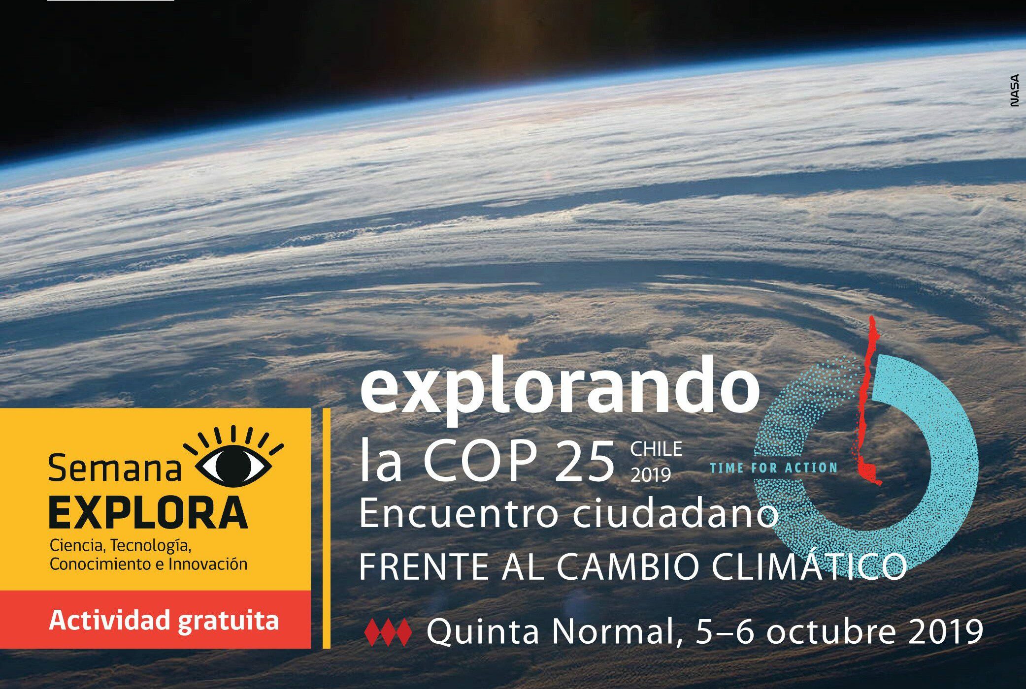 “Explorando la COP25: Encuentro Ciudadano frente al Cambio Climático”