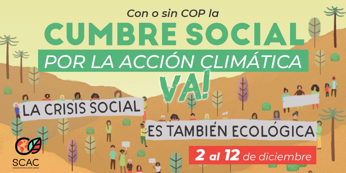 ¡Participa de la Cumbre Social por la Acción Climática! Aquí te compartimos todos los detalles