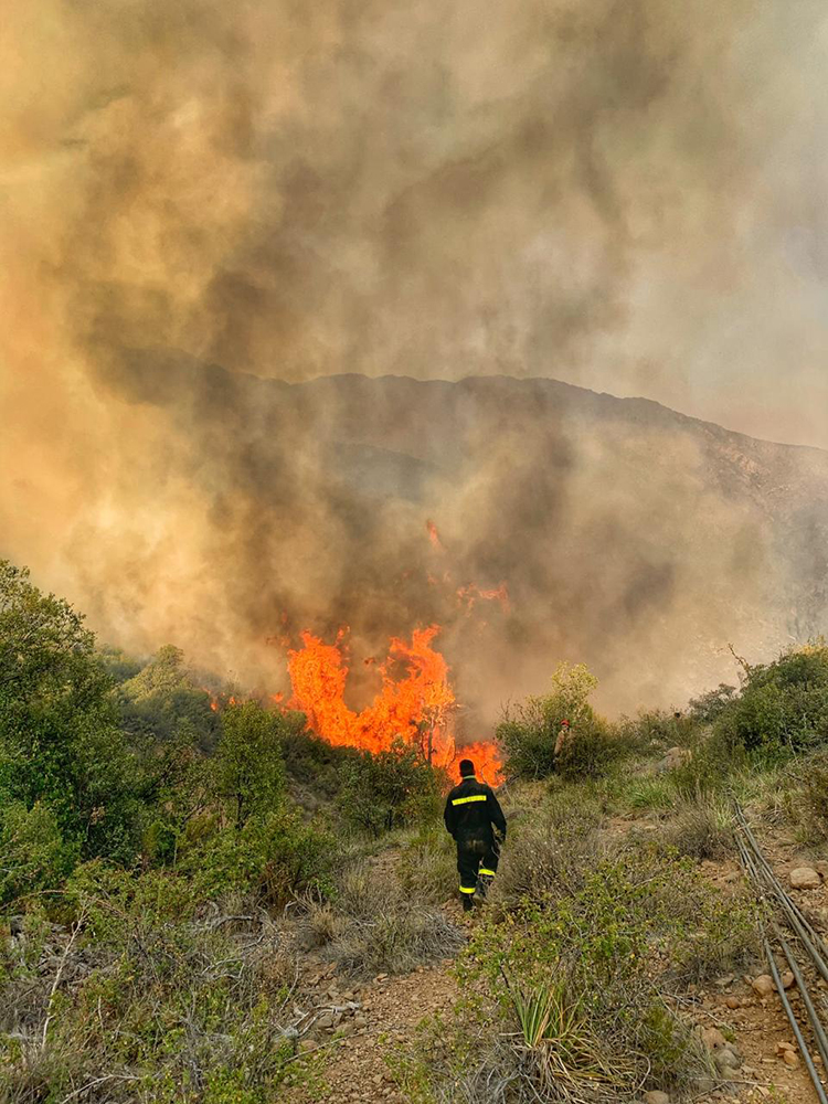 Incendio Cajon del Maipo 2 – Chagual Orrego