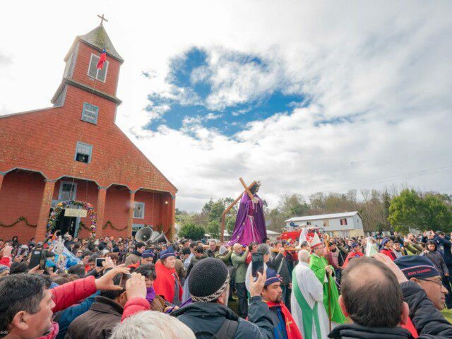Fiesta del Nazareno de Cahuach en Chiloé