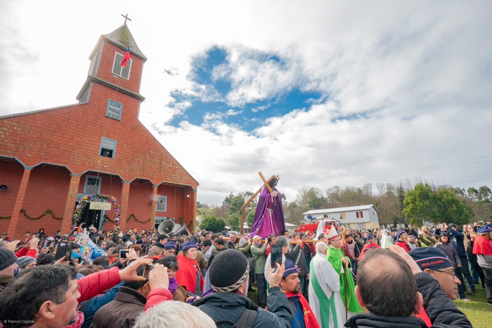 Fiesta del Nazareno de Cahuach en Chiloé