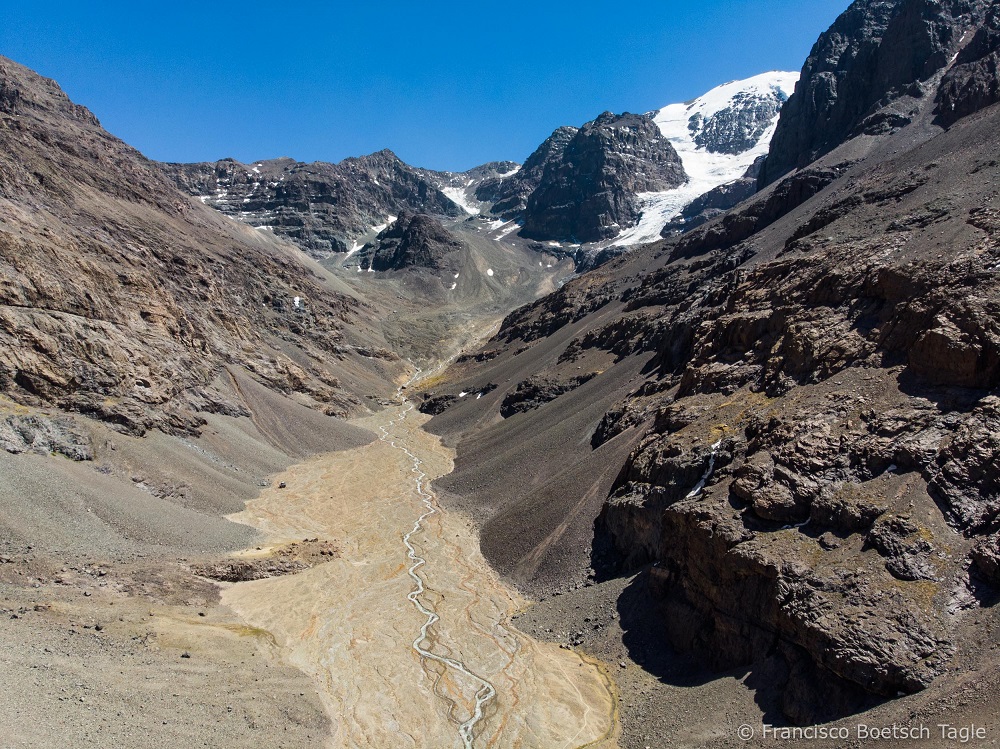 Yerba Loca Piedra Carvajal mirando al Glaciar dirección norte ©Francisco Boetsch Tagle 1