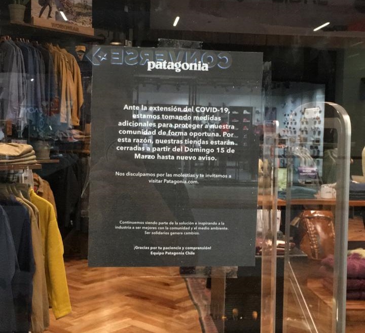 Cierre tiendas Patagonia 2