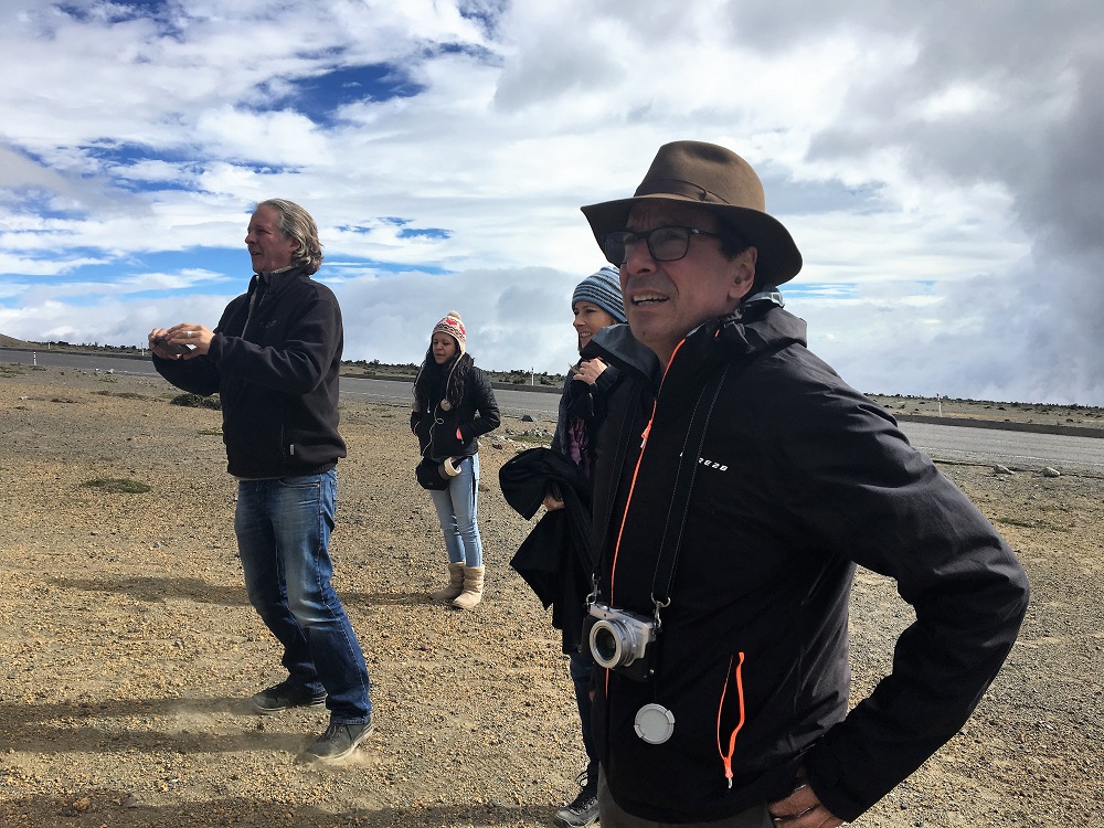 Director Tilman Remme surveying Chimborazo2 – Spiegel TV
