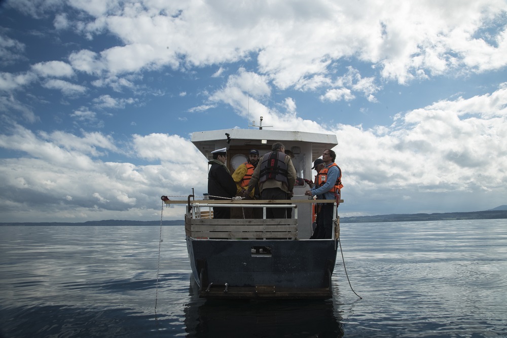 Monitoreo lago Ranco ©Cortesía Chile Lagos Limpios
