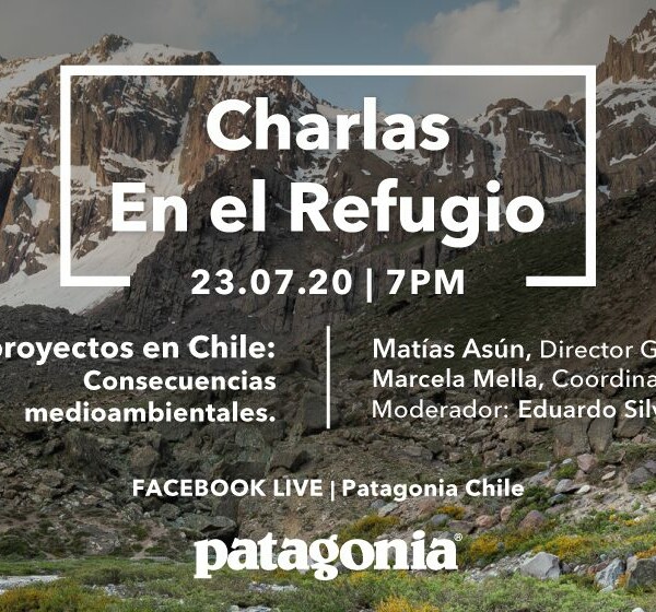 El golpe medioambiental de los megaproyectos en Chile: nueva charla de Patagonia