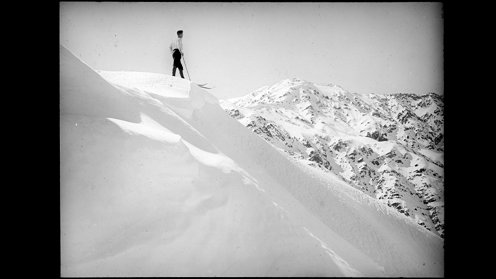 Esquí Cerro Ramón, Circa 1935 – Autor desconocido