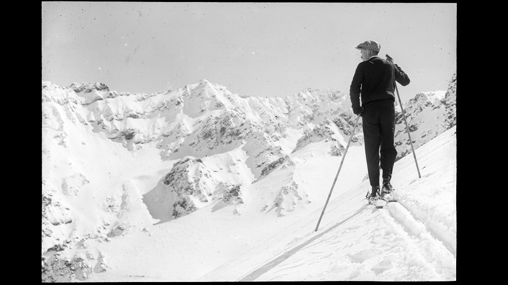Esquí en Sierra Ramón, Circa 1935 – Autor desconocido