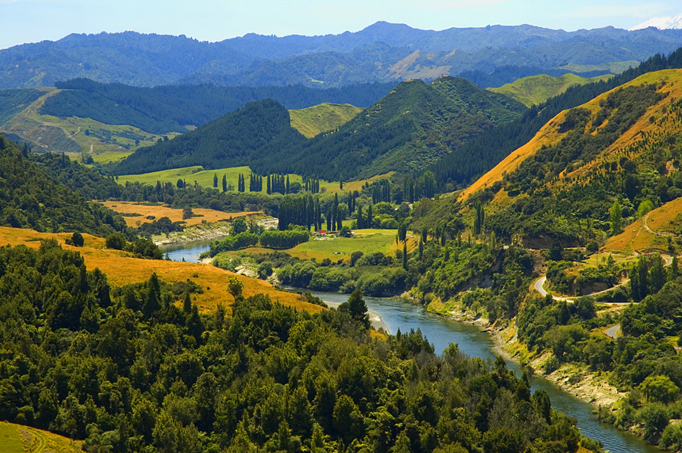 Río Whanganui en Nueva Zelanda ©James Shook