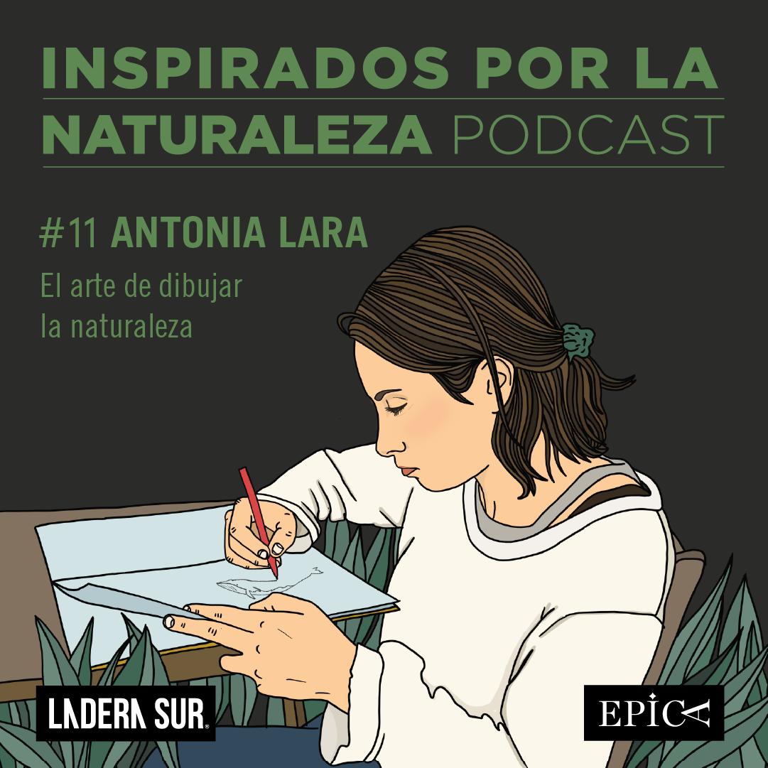 Podcast Inspirados por la Naturaleza 2 #11: Antonia Lara, el arte de dibujar la naturaleza