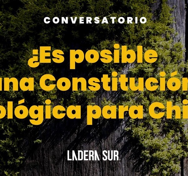 ¿Es posible una Constitución Ecológica para Chile? ¡No te pierdas el conversatorio de Ladera Sur de cara al plebiscito!