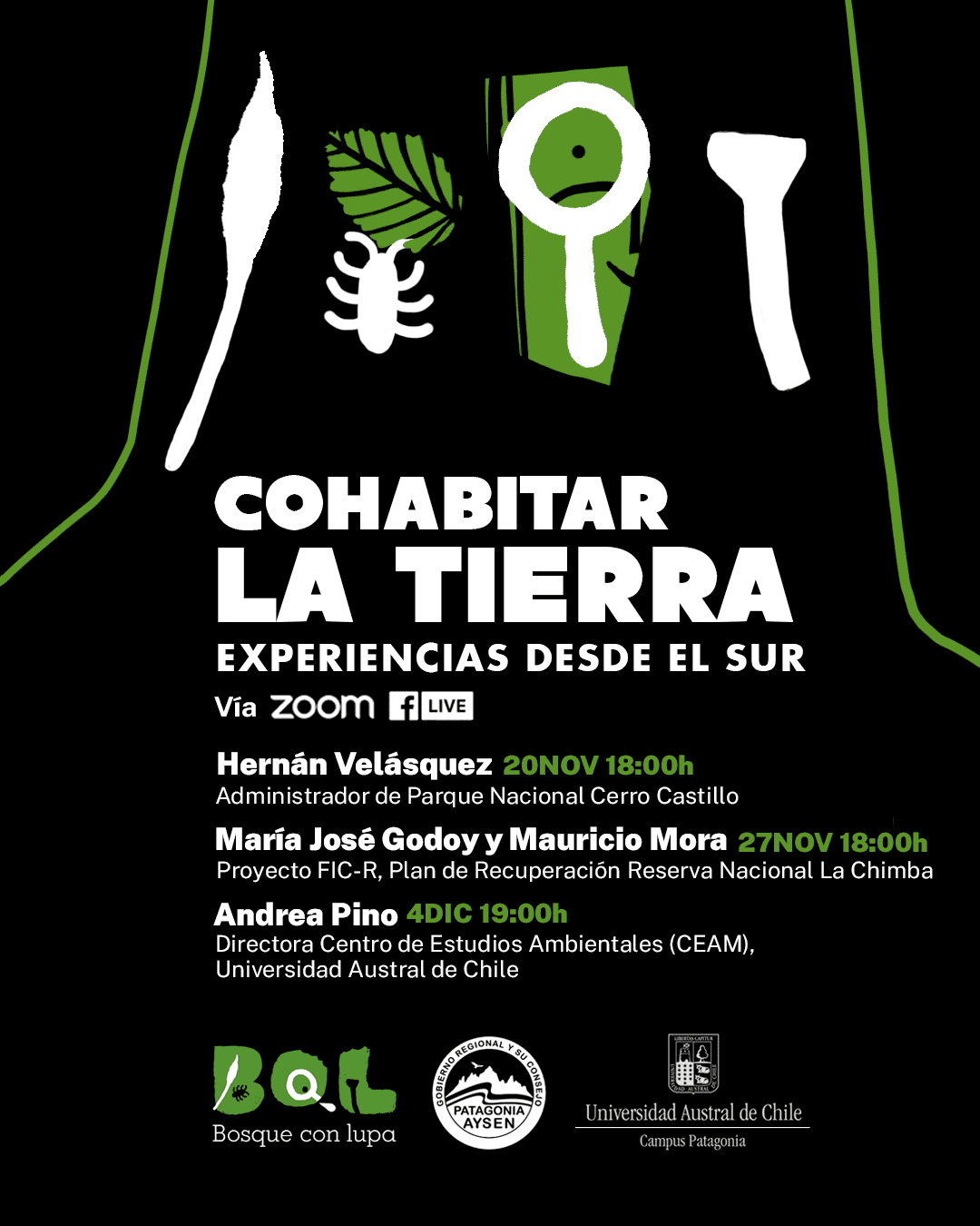 Cohabitar la Tierra: un ciclo de entrevistas en que se comparten experiencias desde el sur