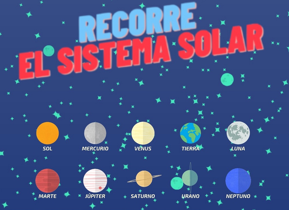 Recorre el Sistema Solar – Fundación Vertical 2
