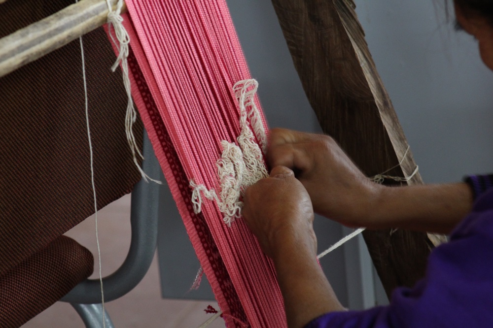Artesanías de algodón latinoamericano en Bolivia ©Proyecto +Algodón / Aurelie Duray