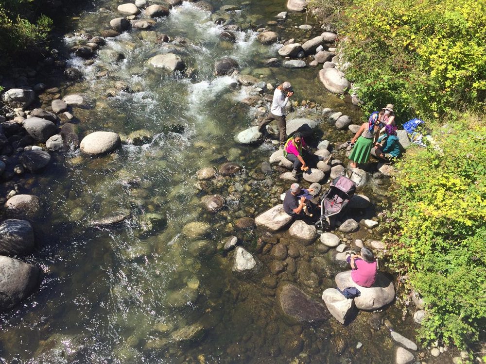 Proyecto intercultural monitorea la calidad del agua en Isla Huapi