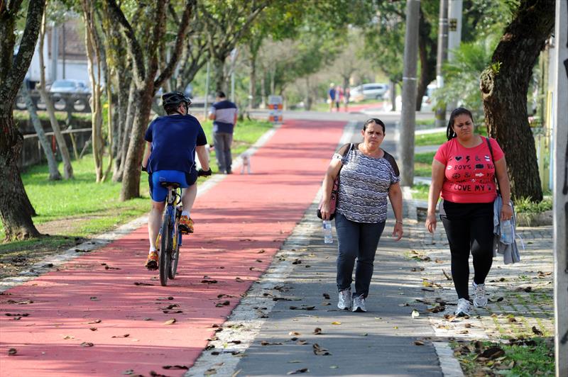 Curitiba, en Brasil, conocida como la ciudad verde, tiene cientos de kilómetros de ciclovías. Crédito: © Prefeitura Federal do Curitiba