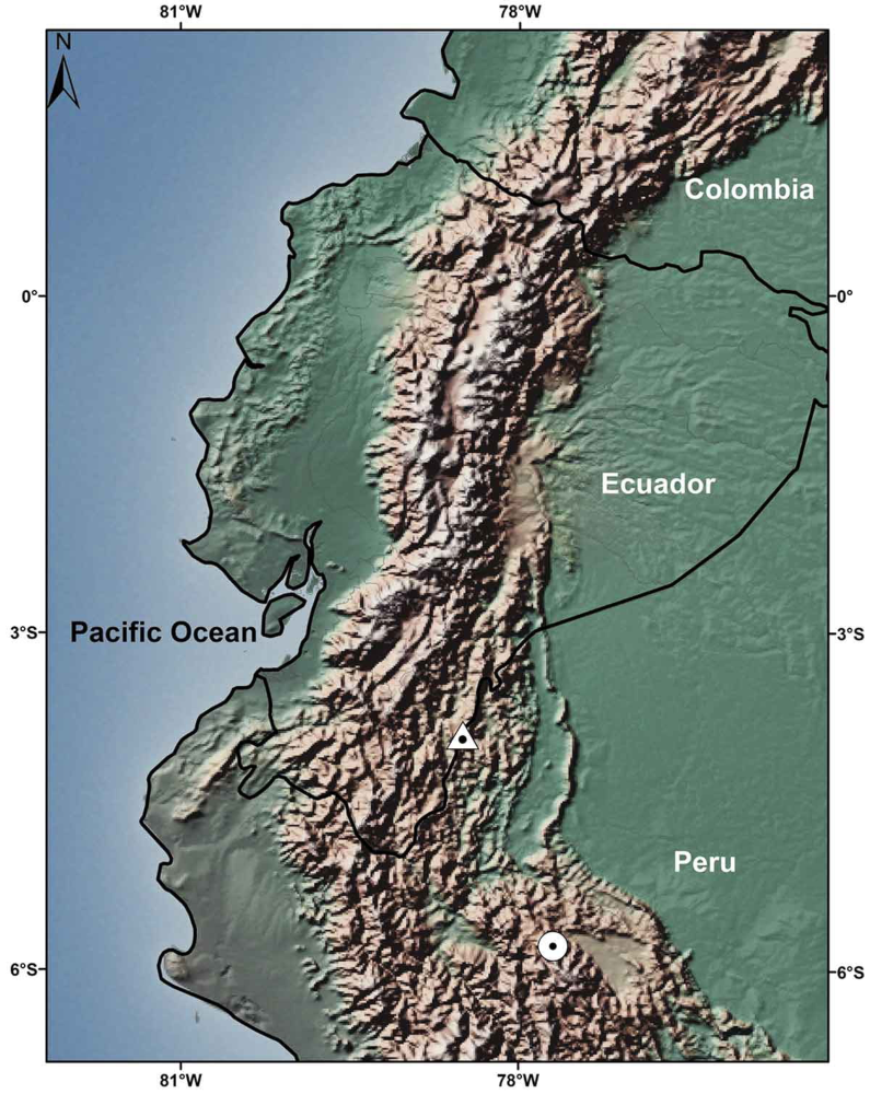 La zona donde fue encontrada la nueva especie de rana en Ecuador. Crédito: © Neotropical Biodiversity.