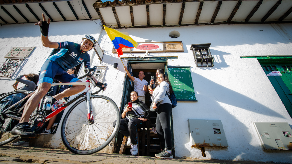 los pueblos pintorescos de Colombia son también un atractivo para los amantes del ciclismo. Crédito: © ProColombia