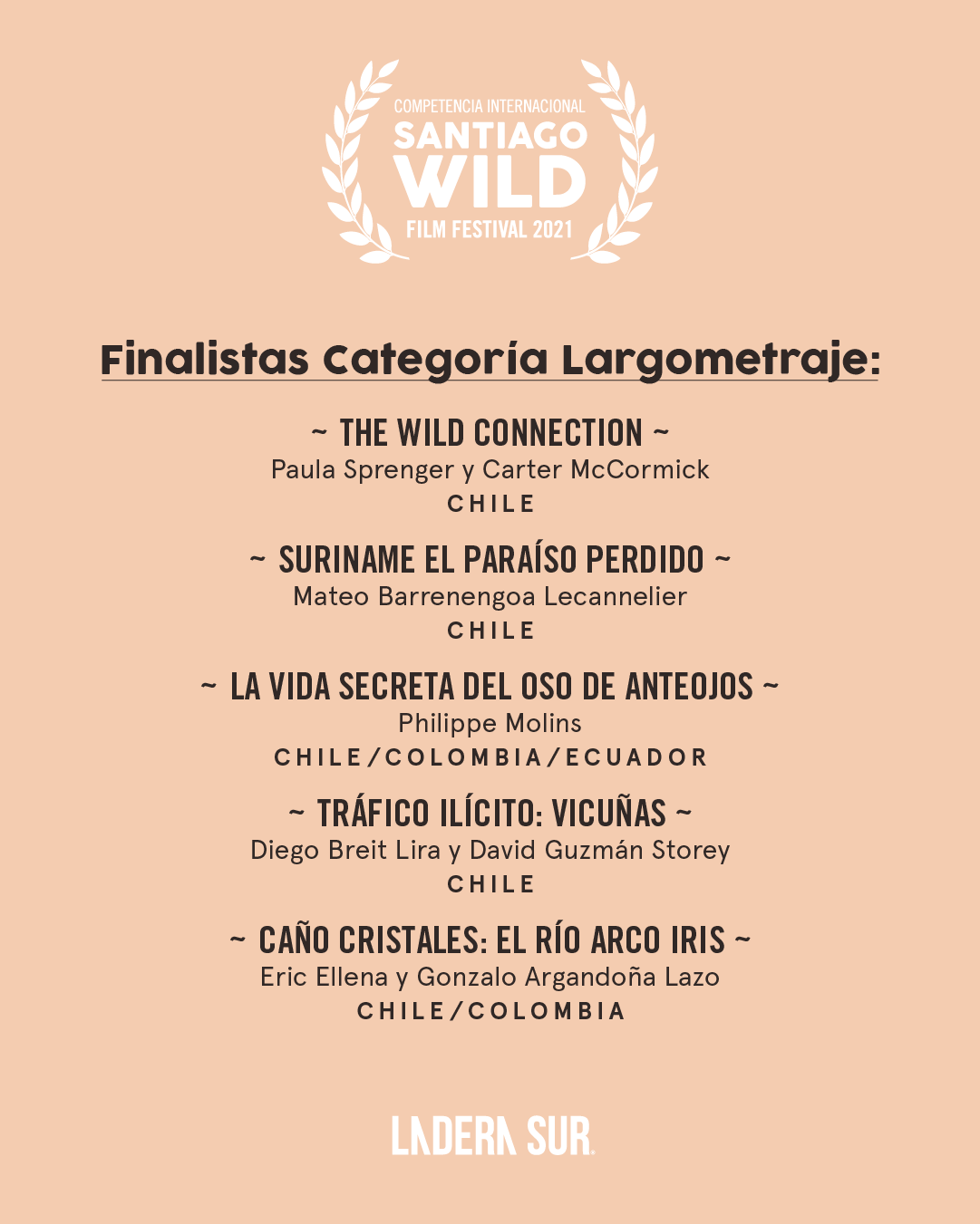Finalistas Santiago Wild 2021