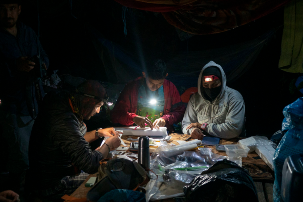23 investigadores se internaron durante 20 días en el parque nacional Cordillera de los Picachos. Crédito: ©Pablo Mejía/WWF Colombia.