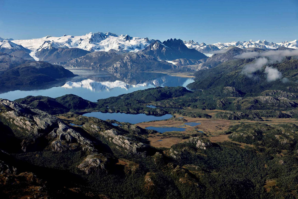 Estero Amalia, Parque Nacional Bernardo O'Higgins, Región de Magallanes y de la Antártica Chilena. Fotografía de Nicolás Piwonka.