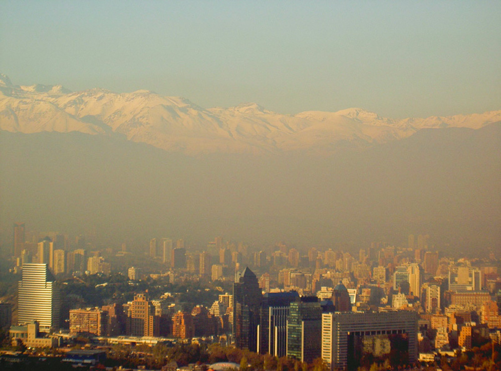 Contaminación en Santiago. Michael Ertel Wikimedia Commons